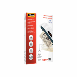 Fellowes | Laminating Pouch PREMIUM | A4 | Glossy | Thickness: 125 micron, Qty Per Pack: 100 pcs; Ideal for notices, craft materials, signage and frequently handled documents; Compatible with all laminator brands - Image 5