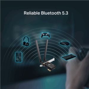 TP-LINK AX900 Wi-Fi 6 Bluetooth PCIe Adapter | Archer TX10E | 802.11ax | MU-MiMO Yes | no PoE | Antenna type Two High Gain Dual-Band Antennas - Image 8