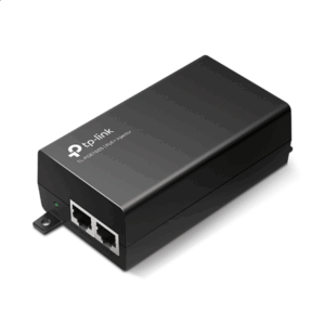 TP-LINK | PoE+ Injector Adapter | TL-POE160S | 10/100/1000 Mbit/s | Ethernet LAN (RJ-45) ports 1x10/100/1000Mbps RJ45 data-in port, 1x10/100/1000Mbps RJ45 power and data-out port - Image 2