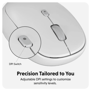 Hyper Next Bluetooth Pelė | Wireless | White - Image 6