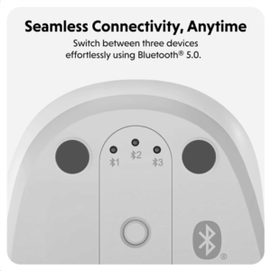 Hyper Next Bluetooth Pelė | Wireless | White - Image 7