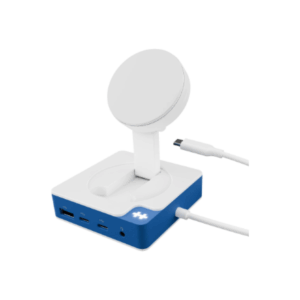 Hyper HyperDrive Flex MagCharge USB-C Hub, White/Blue | HD8100BUGL | HDMI ports quantity 1 - Image 2