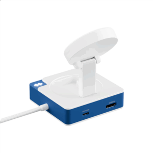 Hyper HyperDrive Flex MagCharge USB-C Hub, White/Blue | HD8100BUGL | HDMI ports quantity 1 - Image 3