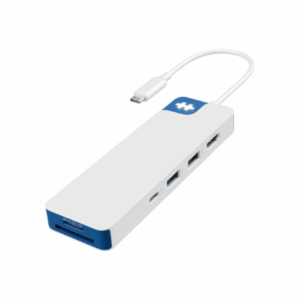 Hyper HyperDrive Flex 8 Port USB-C Hub, White/Blue | HD4102BUGL | HDMI ports quantity 1 - Image 2