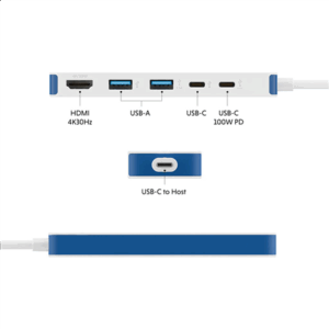 Hyper HyperDrive Flex 5 Port USB-C Hub | HD4101BUGL | HDMI ports quantity 1 - Image 7