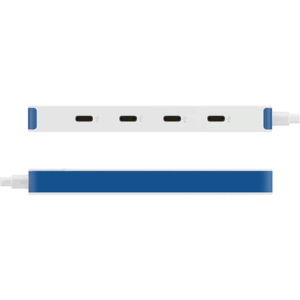 Hyper HyperDrive Flex 4 Port USB-C Hub, White/Blue | HD5201BUGL - Image 6
