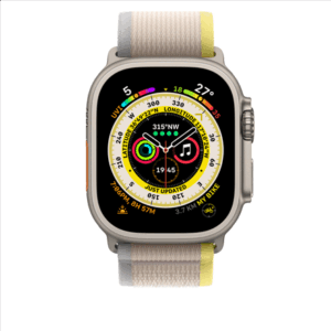 Apple | Trail Loop - S/M | 49 | Yellow/Beige | Nylon | Strap fits 130–180mm wrists - Image 4