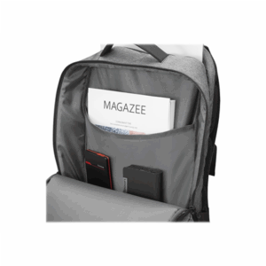 Lenovo | Business Casual 17-inch Backpack (Water-repellent fabric) | Essential | Fits up to size 17 " | Backpack | Charcoal Grey | Waterproof - Image 4