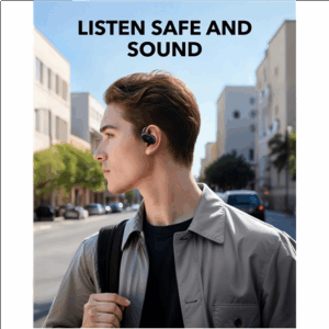 Anker Soundcore | Open-Ear Ausinės | V20i | Bluetooth | Open-Ear | Microphone | Wireless | Black - Image 4