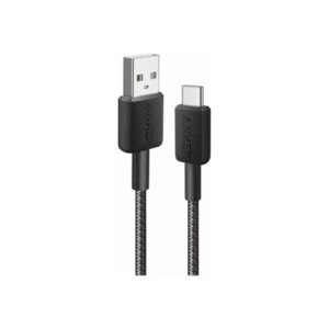 Anker 322 Nylon Cable, Black | A81H6G11 | USB-A to USB-C - Image 2