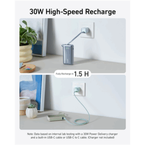 Anker 545 Nano Power Bank | A1259G61 | 10000 mAh | Green - Image 7