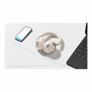 Anker Soundcore | Foldable Ausinės | Space One Pro | Bluetooth | Over-ear | Microphone | Wireless | Cream White - Image 9