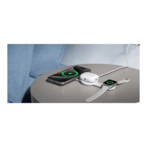 Anker MagGo Wireless Charging Station (3-in-1, Foldable Pad), White - Image 8