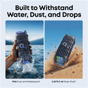 Anker Soundcore Speaker | Boom 3i | 50 W | Waterproof | Bluetooth | Blue | Portable | Wireless connection - Image 8