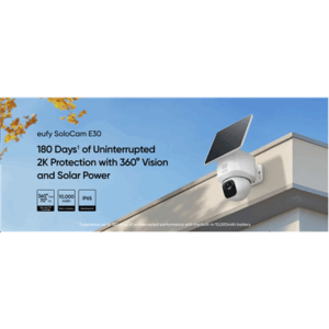Anker Eufy | Security Camera with Solar Panel | SoloCam E30 | F/1.6 | IP65 | Micro SD, Max. 128GB - Image 4