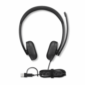 Lenovo Wired VoIP Ausinės 5000 (Teams) | Built-in microphone | USB Type-A, USB Type-C | Black - Image 4
