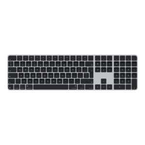 Apple Magic Keyboard with Touch ID and Numeric Keypad for Mac models with Apple silicon | Keyboard | Wireless | English | Black | Bluetooth, USB-C - Image 2