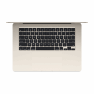 Apple MacBook | Air | Starlight | 15  | IPS | 2880 x 1864 pixels | Apple M4 | 16 GB | Solid-state drive capacity 512 GB | Apple M4 chip 10-core CPU/10-core GPU | macOS | 802.11ax | Bluetooth version 5.0 | Keyboard language Swedish | Keyboard backlit | Warranty 12 month(s) - Image 9