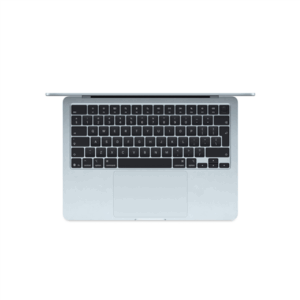 Apple MacBook | Air | Sky Blue | 13  | IPS | 2560 x 1664 pixels | Apple M4 | 16 GB | Solid-state drive capacity 256 GB | Apple M4 chip 10-core CPU/8-core GPU | macOS | 802.11ax | Bluetooth version 5.0 | Keyboard language English | Keyboard backlit | Warranty 12 month(s) - Image 3