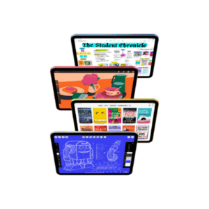 Apple | iPad | 11  | Blue | IPS, Liquid Retina | 2360 x 1640 pixels | Apple A16 | 256 GB | Wi-Fi | Front camera | 12 MP | Rear camera | 12 MP | Bluetooth | 5.3 | iPadOS | USB-C charging cable - Image 3