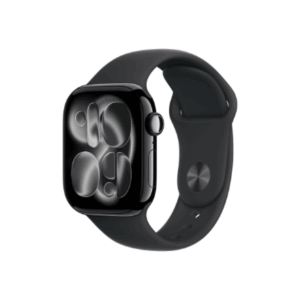 Apple Watch Series 11 GPS 42mm Jet Black Aluminium Case with Black Sport Band - M/L | Apple - Image 2