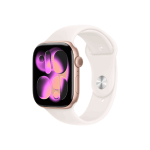 Apple Watch Series 11 GPS + Cellular 46mm Rose Gold Aluminium Case with Light Blush Sport Band - M/L | Apple - Image 2