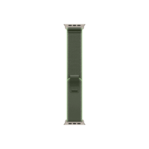 Apple 49mm Green/Neon Trail Loop - S/M - Natural Titanium Finish | Apple - Image 2