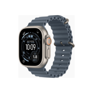 Apple Watch Ultra 3 GPS + Cellular 49mm Natural Titanium Case with Anchor Blue Ocean Band | Apple - Image 2