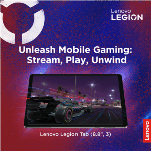 Lenovo Legion Tab Wi-Fi  (w/o power adapter) | ZAEF0019SE | 8.8 " | Eclipse Black | LTPS | 2560 x 1600 pixels | Qualcomm | Snapdragon 8 Gen 3 | 12 GB | Soldered LPDDR5x | 256 GB | Wi-Fi | Front camera | 8 MP | Rear camera | 13 MP | Bluetooth | 5.4 | Android | 14 (OS upgrades until Android 16 and 4 years security patches) | Warranty 24 month(s) | Folio Case + Glass Film, USB-A to USB-C cable, Manual - Image 17
