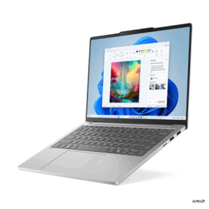 Lenovo IdeaPad Slim 5 13ARP10 | Cloud Grey | 13.3 " | IPS | WUXGA | 1920 x 1200 pixels | Anti-glare | AMD Ryzen 5 | 7535HS | 16 GB | Soldered LPDDR5x | Solid-state drive capacity 512 GB | AMD Radeon 660M Graphics | Windows 11 Home | 802.11ax | Bluetooth version 5.3 | Klaviatūra language Nordic | Klaviatūra backlit | Warranty 24 month(s) | Battery warranty 12 month(s) - Image 2