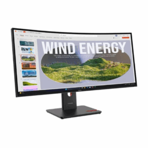 Lenovo | ThinkVision | T34WD-40 | 34  | VA | 21:9 | 120 Hz | 4 ms | 3440 x 1440 pixels | 300 cd/m² | HDMI ports quantity 1 | Eclipse black | Warranty 36 month(s) - Image 11