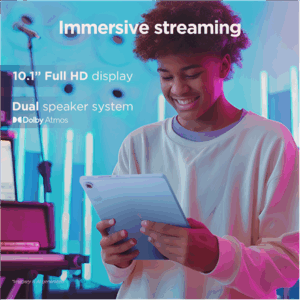 Lenovo Tab Wi-Fi (w/o power adapter) | ZAEH0174SE | 10.1 " | Polar Blue | IPS | 1920 x 1200 pixels | MediaTek | Helio G85 | 4 GB | LPDDR4x | 128 GB | Wi-Fi | Front camera | 5.0 MP | Rear camera | 8.0 MP | Bluetooth | 5.3 | Android | 14 (Android 15 & 16 upgrades and 4 years security updates) | Warranty 24 month(s) | Folio Case, USB-A to USB-C cable, Manual - Image 16