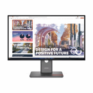 Lenovo | ThinkVision P27QD-40 | 27 " | IPS | 16:9 | 120 Hz | 4 ms | 2560 x 1440 pixels | 350 cd/m² | HDMI ports quantity 1 | Raven Black | Warranty 36 month(s) - Image 2