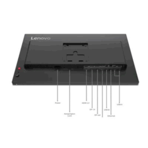Lenovo | ThinkVision P24QD-40 | 23.8 " | IPS | 16:9 | 120 Hz | 6 ms | 2560 x 1440 pixels | 300 cd/m² | HDMI ports quantity 1 | Eclipse Black | Warranty 36 month(s) - Image 17