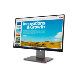 Lenovo | ThinkVision P24QD-40 | 23.8 " | IPS | 16:9 | 120 Hz | 6 ms | 2560 x 1440 pixels | 300 cd/m² | HDMI ports quantity 1 | Eclipse Black | Warranty 36 month(s) - Image 3