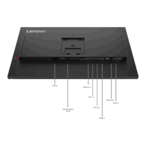 Lenovo | ThinkVision | T27QD-40 | 27 " | IPS | 16:9 | 120 Hz | 4 ms | 2560 x 1440 pixels | 350 cd/m² | HDMI ports quantity 1 | Eclipse black | Warranty 36 month(s) - Image 27