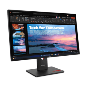 Lenovo | ThinkVision | T27QD-40 | 27 " | IPS | 16:9 | 120 Hz | 4 ms | 2560 x 1440 pixels | 350 cd/m² | HDMI ports quantity 1 | Eclipse black | Warranty 36 month(s) - Image 3