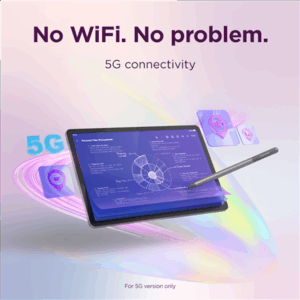 Lenovo Idea Tab Wi-Fi (w/o power adapter) | ZAFR0006SE | 11 " | Luna Grey | IPS | 2560x1600 pixels | MediaTek | Dimensity 6300 | 8 GB | Soldered LPDDR4x | 256 GB | Wi-Fi | Front camera | 5 MP | Rear camera | 8 MP | Bluetooth | 5.2 | Android | 15 (OS upgrades until Android 17 and 4 years security patches) | Warranty 24 month(s) | Folio Case, Lenovo Tab Pen, USB-A to USB-C cable, Manual - Image 67