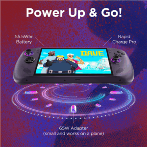 Lenovo Legion Go S 8ARP1 (Power adapter not included) | 8  | Touchscreen | AMD Ryzen Z2 Go | 16 GB | Solid-state drive capacity 512 GB | AMD Radeon Graphics | Steam OS | Bluetooth version 5.3 | Warranty 24 month(s) - Image 34