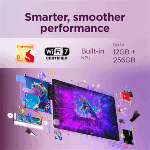 Lenovo Yoga Tab Wi-Fi (w/o power adapter) | ZAG60208SE | 11.1 " | Seashell | LTPS | 3200 x 2000 pixels | Qualcomm | Snapdragon 8 Gen 3 Mobile Platform | 12 GB | Soldered LPDDR5x | 256 GB | Wi-Fi | Front camera | 13 MP | Rear camera | 13+2 MP | Bluetooth | 5.4 | Android | Android 15 or Later | Warranty 24 month(s) | Lenovo Tab Pen Pro - Image 21