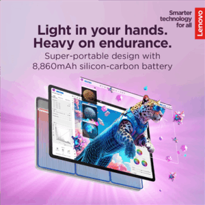 Lenovo Yoga Tab Wi-Fi (w/o power adapter) | ZAG60208SE | 11.1 " | Seashell | LTPS | 3200 x 2000 pixels | Qualcomm | Snapdragon 8 Gen 3 Mobile Platform | 12 GB | Soldered LPDDR5x | 256 GB | Wi-Fi | Front camera | 13 MP | Rear camera | 13+2 MP | Bluetooth | 5.4 | Android | Android 15 or Later | Warranty 24 month(s) | Lenovo Tab Pen Pro - Image 30