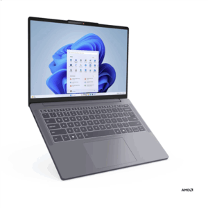 Lenovo IdeaPad Slim 3 14ARP10 | Luna Grey | 14 " | OLED | WUXGA | 1920 x 1200 pixels | Glossy | AMD Ryzen 5 | 7535HS | 16 GB | Soldered DDR5 | Solid-state drive capacity 512 GB | AMD Radeon 660M Graphics | Windows 11 Home | 802.11ax | Bluetooth version 5.3 | Klaviatūra language Nordic | Klaviatūra backlit | Warranty 24 month(s) | Battery warranty 12 month(s) - Image 3