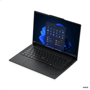 Lenovo ThinkPad E14 G7 AMD | Black | 14 " | IPS | WUXGA | 1920 x 1200 pixels | Anti-glare | AMD Ryzen 5 | 230 | 16 GB | SO-DIMM DDR5 | Solid-state drive capacity 512 GB | AMD Radeon 760M Graphics | Windows 11 Pro | 802.11ax | Bluetooth version 5.3 | Klaviatūra language English | Klaviatūra backlit | Warranty 36 month(s) | Battery warranty 12 month(s) - Image 2