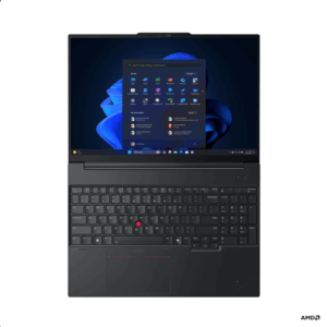 Lenovo ThinkPad E16 G3 AMD | Black | 16  | IPS | WUXGA | 1920 x 1200 pixels | Anti-glare | AMD Ryzen 7 | 250 | 16 GB | SODIMM DDR5 | Solid-state drive capacity 512 GB | AMD Radeon 780M Graphics | Windows 11 Pro | 802.11ax | Bluetooth version 5.3 | Klaviatūra language English | Klaviatūra backlit | Warranty 36 month(s) | Battery warranty 12 month(s) - Image 10