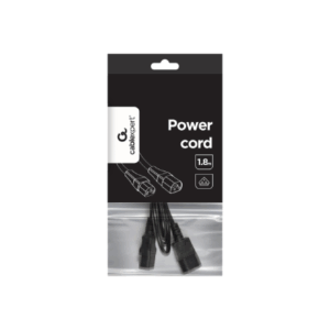 Cablexpert | PC-189-VDE power extension cable 1.8 meter | Black C14 coupler | C14 coupler - Image 9