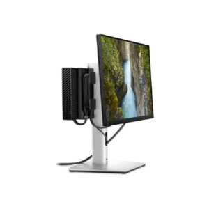 Dell | Desk Mount | OptiPlex Micro AIO MFS22 | Tilt, swivel, height adjustment, pivot | 19-27 " | Silver - Image 5
