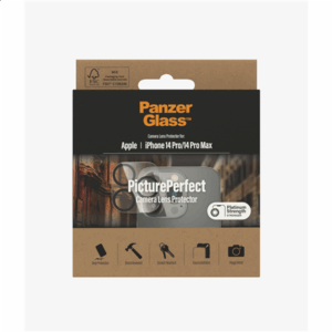 PanzerGlass | Camera Protector | Apple | iPhone 14 Pro/14 Pro Max | Black - Image 4