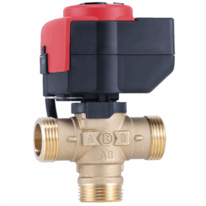 Barberi | Three-way flow distribution valve DN 25 with e-drive - Image 2