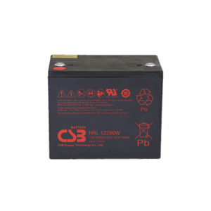 CSB Battery Battery 12V 6Ah 25W Pb F2 | HRL1225W