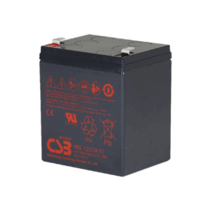 CSB Battery Battery 12V 6Ah 25W Pb F2 | HRL1225W - Image 2